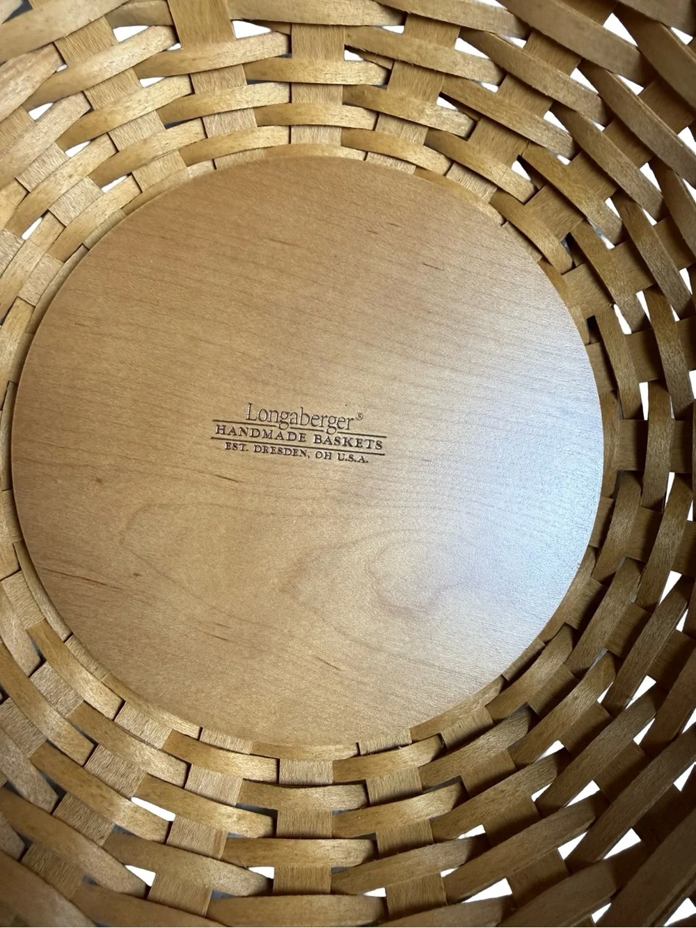 Longaberger Round 2003 11.0